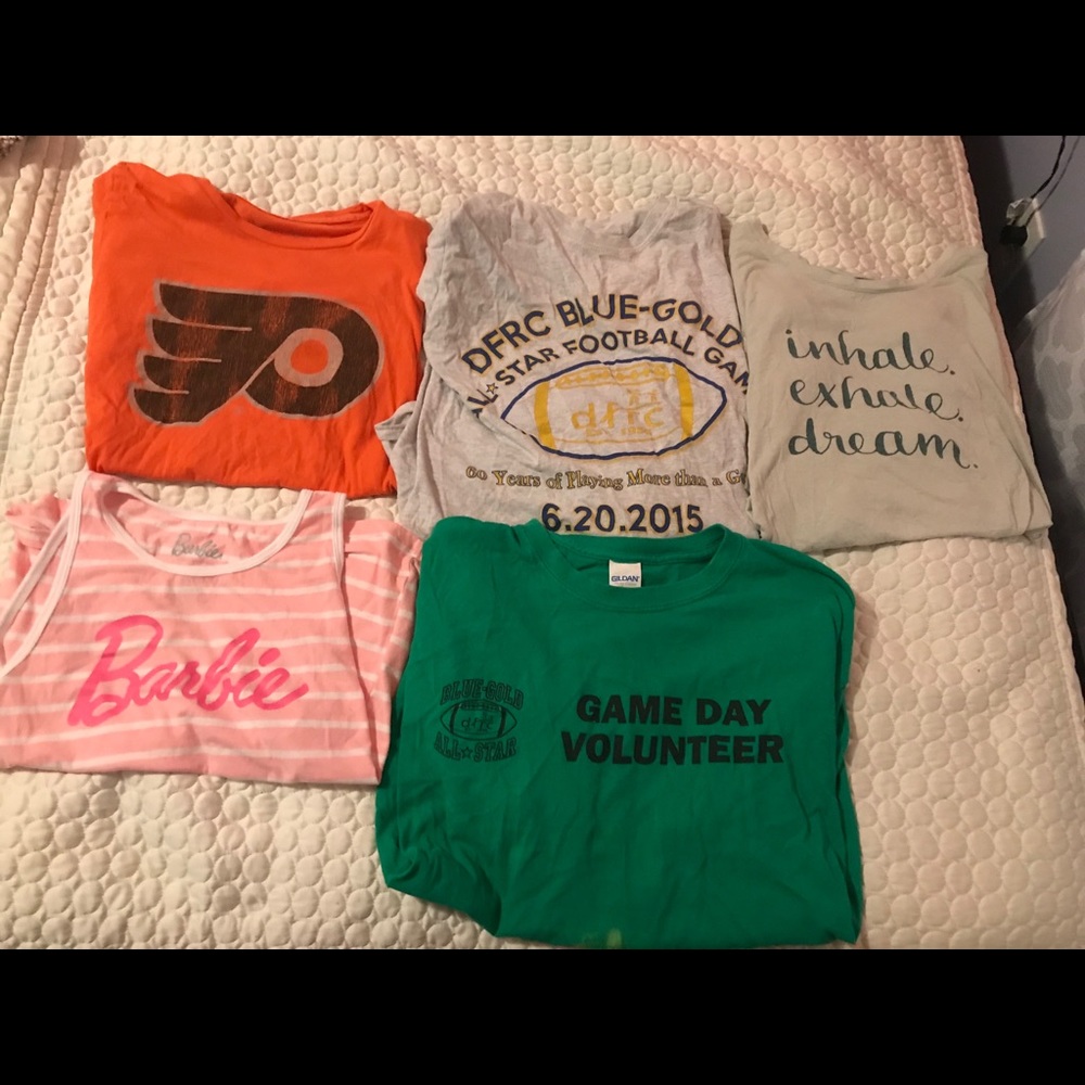 Random T-shirt sale 6 dollars a shirt 15 for all